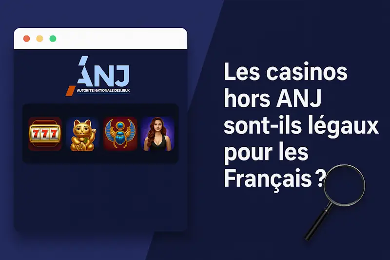 Les casinos hors ANJ sont-ils légaux pour les Français 
